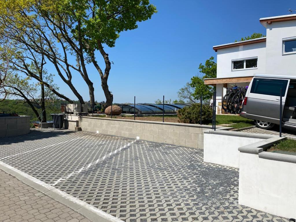 Apartmán D Vyhlídka nad řekou Zdiby Exterior foto